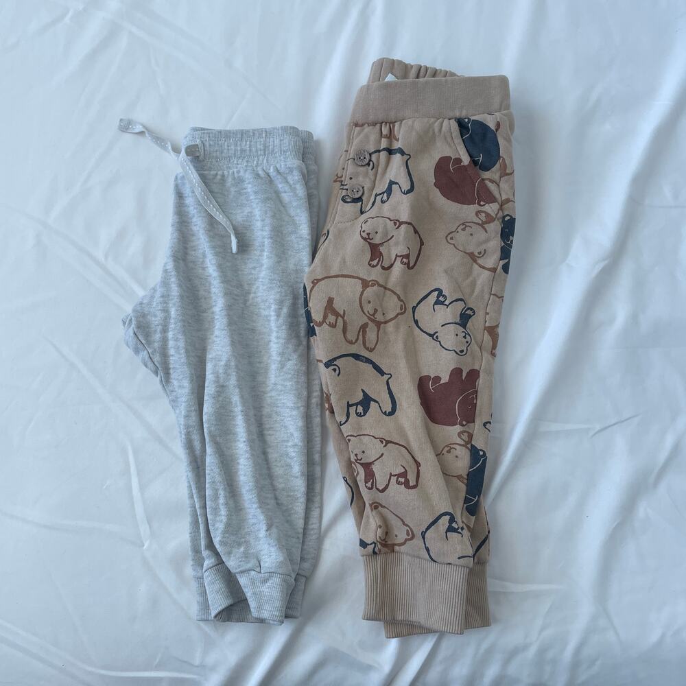 H&M Baby Size 12-18M Lot of 2 Pants Joggers